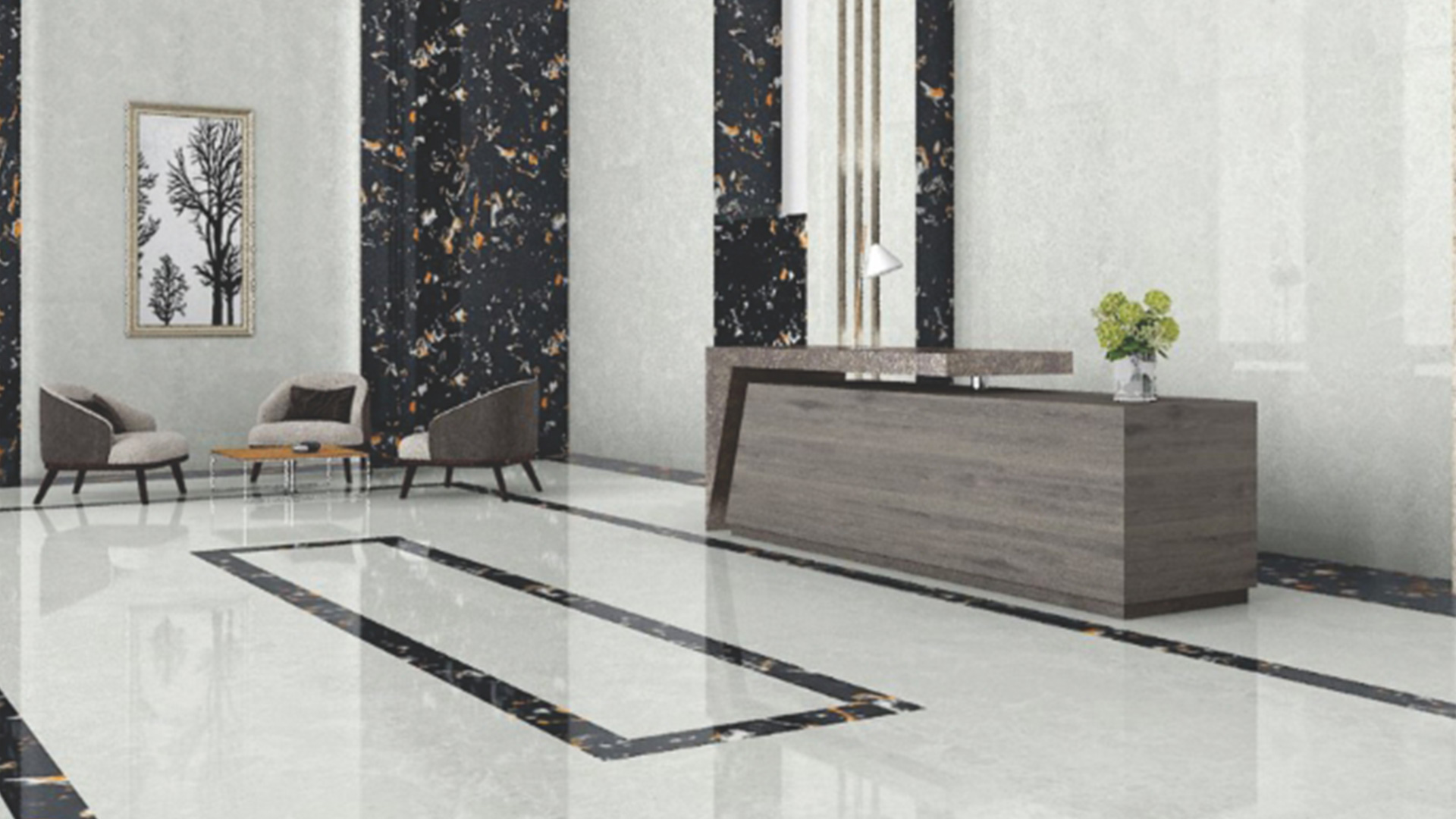 KalingaStone - Marble Flooring for Lobby